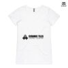 ASColour Ladies 'Bevel' V-Neck Tshirt Thumbnail