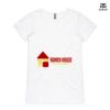 ASColour Ladies 'Bevel' V-Neck Tshirt Thumbnail