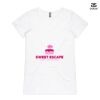 ASColour Ladies 'Bevel' V-Neck Tshirt Thumbnail