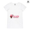 ASColour Ladies 'Bevel' V-Neck Tshirt Thumbnail