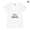 ASColour Ladies 'Bevel' V-Neck Tshirt Thumbnail