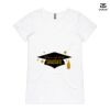 ASColour Ladies 'Bevel' V-Neck Tshirt Thumbnail