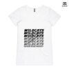 ASColour Ladies 'Bevel' V-Neck Tshirt Thumbnail