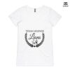 ASColour Ladies 'Bevel' V-Neck Tshirt Thumbnail