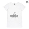 ASColour Ladies 'Bevel' V-Neck Tshirt Thumbnail