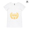 ASColour Ladies 'Bevel' V-Neck Tshirt Thumbnail