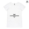 ASColour Ladies 'Bevel' V-Neck Tshirt Thumbnail