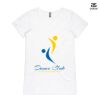 ASColour Ladies 'Bevel' V-Neck Tshirt Thumbnail