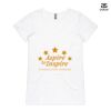 ASColour Ladies 'Bevel' V-Neck Tshirt Thumbnail