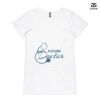 ASColour Ladies 'Bevel' V-Neck Tshirt Thumbnail