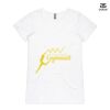 ASColour Ladies 'Bevel' V-Neck Tshirt Thumbnail