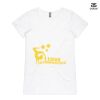 ASColour Ladies 'Bevel' V-Neck Tshirt Thumbnail
