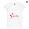ASColour Ladies 'Bevel' V-Neck Tshirt Thumbnail