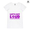 ASColour Ladies 'Bevel' V-Neck Tshirt Thumbnail