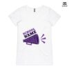 ASColour Ladies 'Bevel' V-Neck Tshirt Thumbnail