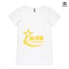 ASColour Ladies 'Bevel' V-Neck Tshirt Thumbnail
