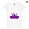 ASColour Ladies 'Bevel' V-Neck Tshirt Thumbnail