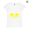 ASColour Ladies 'Bevel' V-Neck Tshirt Thumbnail