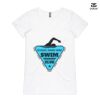 ASColour Ladies 'Bevel' V-Neck Tshirt Thumbnail