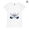 ASColour Ladies 'Bevel' V-Neck Tshirt Thumbnail