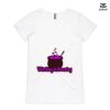 ASColour Ladies 'Bevel' V-Neck Tshirt Thumbnail