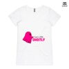 ASColour Ladies 'Bevel' V-Neck Tshirt Thumbnail