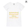 ASColour Ladies 'Bevel' V-Neck Tshirt Thumbnail