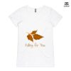 ASColour Ladies 'Bevel' V-Neck Tshirt Thumbnail