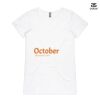 ASColour Ladies 'Bevel' V-Neck Tshirt Thumbnail