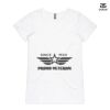 ASColour Ladies 'Bevel' V-Neck Tshirt Thumbnail