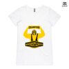 ASColour Ladies 'Bevel' V-Neck Tshirt Thumbnail