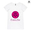 ASColour Ladies 'Bevel' V-Neck Tshirt Thumbnail