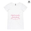 ASColour Ladies 'Bevel' V-Neck Tshirt Thumbnail