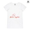 ASColour Ladies 'Bevel' V-Neck Tshirt Thumbnail