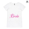 ASColour Ladies 'Bevel' V-Neck Tshirt Thumbnail