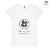 ASColour Ladies 'Bevel' V-Neck Tshirt Thumbnail