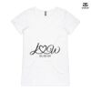 ASColour Ladies 'Bevel' V-Neck Tshirt Thumbnail