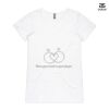 ASColour Ladies 'Bevel' V-Neck Tshirt Thumbnail
