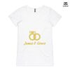 ASColour Ladies 'Bevel' V-Neck Tshirt Thumbnail
