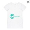 ASColour Ladies 'Bevel' V-Neck Tshirt Thumbnail