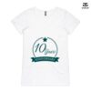 ASColour Ladies 'Bevel' V-Neck Tshirt Thumbnail