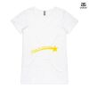 ASColour Ladies 'Bevel' V-Neck Tshirt Thumbnail