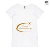 ASColour Ladies 'Bevel' V-Neck Tshirt Thumbnail