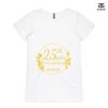 ASColour Ladies 'Bevel' V-Neck Tshirt Thumbnail
