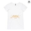 ASColour Ladies 'Bevel' V-Neck Tshirt Thumbnail