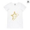 ASColour Ladies 'Bevel' V-Neck Tshirt Thumbnail