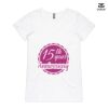 ASColour Ladies 'Bevel' V-Neck Tshirt Thumbnail