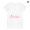 ASColour Ladies 'Bevel' V-Neck Tshirt Thumbnail