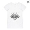 ASColour Ladies 'Bevel' V-Neck Tshirt Thumbnail