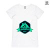 ASColour Ladies 'Bevel' V-Neck Tshirt Thumbnail